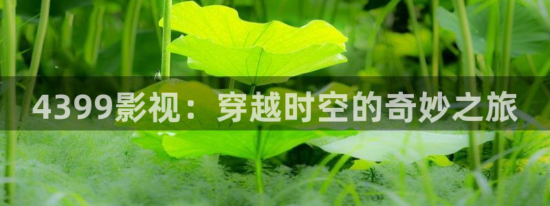 玖玖播：4399影视：穿越时空的奇妙之旅