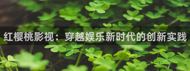 玖玖 视频：红樱桃影视：穿越娱乐新时代的创新实践